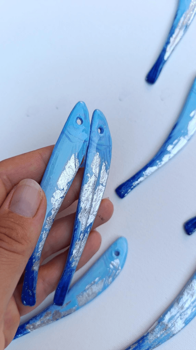 Ready to ship:15 Middy  Blue & Silver